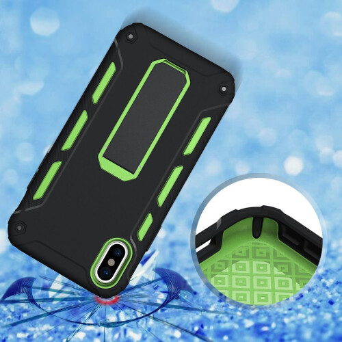 Mobile Phone Protective Case Shockproof For iPhoneX With Support Stand Bracket 2
