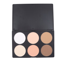 6 Color Makeup Cosmetic Blush Blusher Contour Palette Makeup Pressed Powder