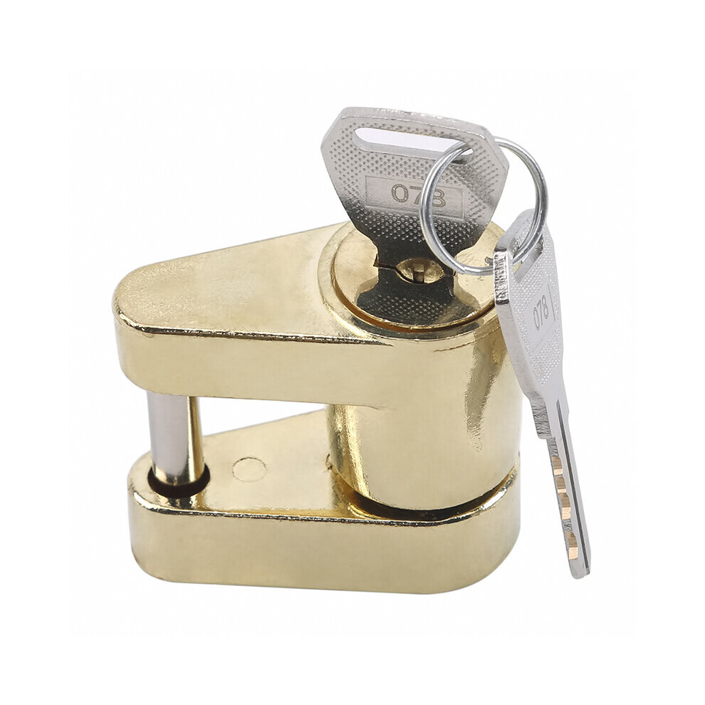Trailer Coupler Padlock Solid Brass Trailer Locks For Hitch Security Protector Theft Protection Auto Repalcement Parts 5063131497205