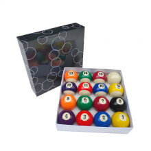 52.5mm / 57.2mm Adult Billiard Pool Ball Full Size American Standard Billiard Ball Set 16 Ball Durable Synthetic Resin Pool Ball
