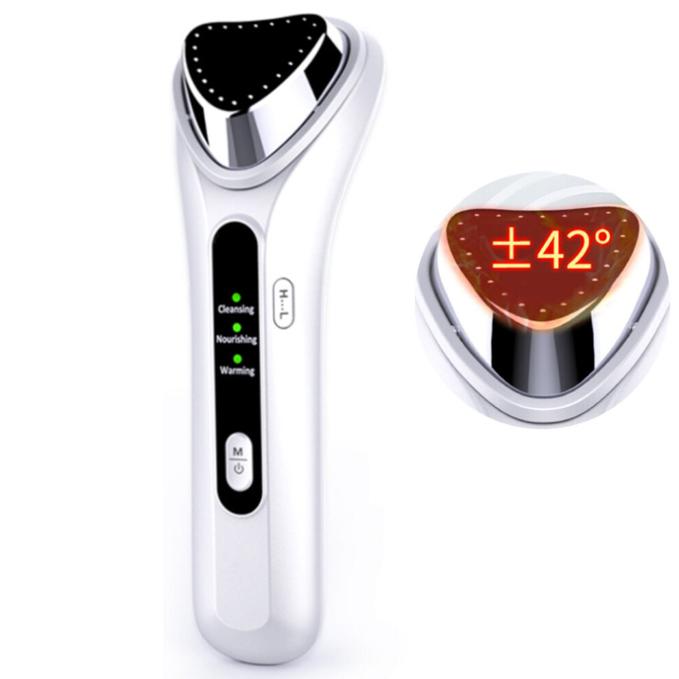 Wejoy Multifunctional Ems Facial Massager, Skin Care Beauty Device, Skin Rejuvenation/Makeup Remover/Skin Tightening/Face Cleansing