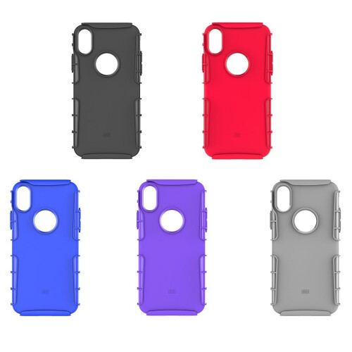 Armor Case Back Clip Holder Rugged Shell Case For Samsung Note 8 For iPhoneX