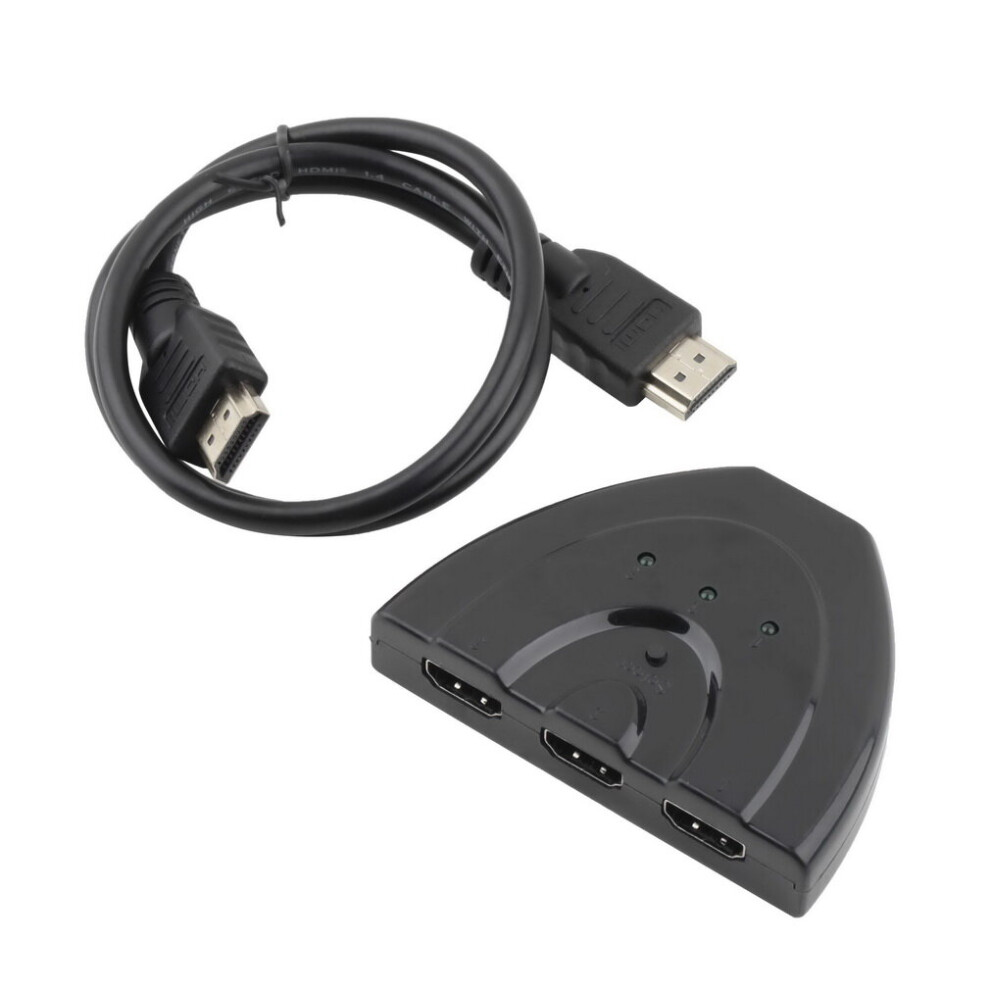 3 In 1 Out 1080P Hub V1.3b Hdmi Switch Switcher Splitter Cable For Hdtv Xbox Ps3 5063131604658