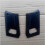 Plastic black surf wax comb 10 pcs 5