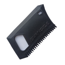 Plastic black surf wax comb 10 pcs