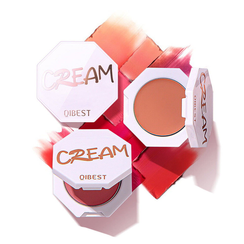Wejoy Peach/Cream Makeup Blush Palette Smooth 6 Colors Cheek Stain Blusher Contour Cosmestics Face Rouge Natural Blush Palette