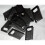 Plastic black surf wax comb 10 pcs 4