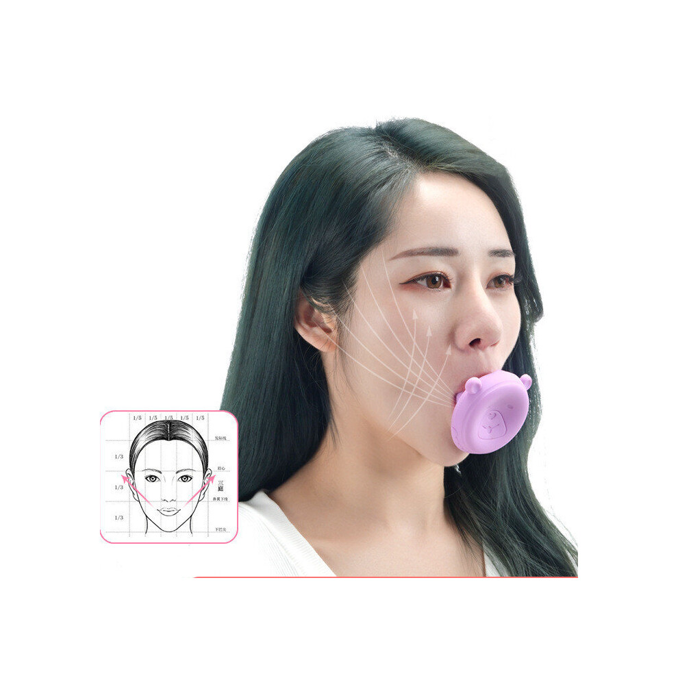 Wejoy New Face Slimming Tool Face Lift Skin Firming V Shape Exerciser Instrument Silicone Portable Anti Wrinkle Mouth Exercise Tool
