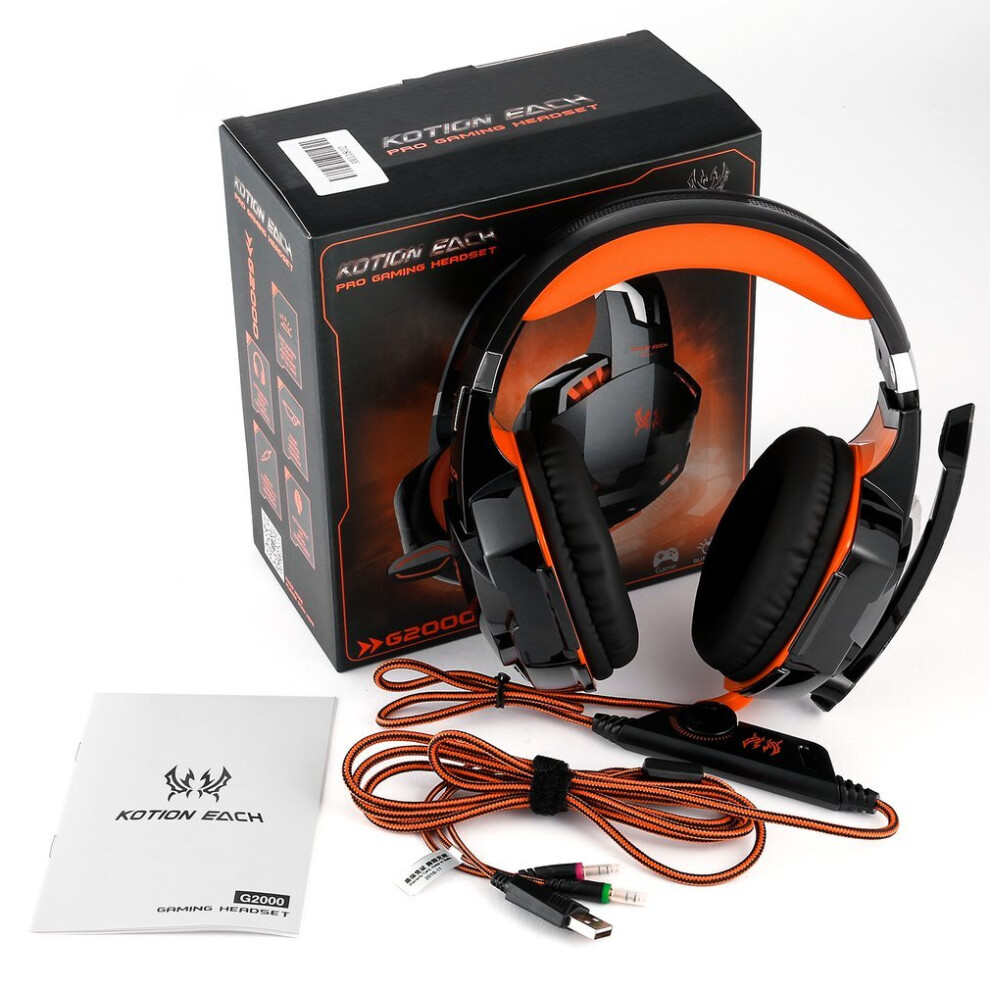 Over-Ear Game Gaming Headphone Headset Earphone Headband For Each G2000 Light 5063131613650