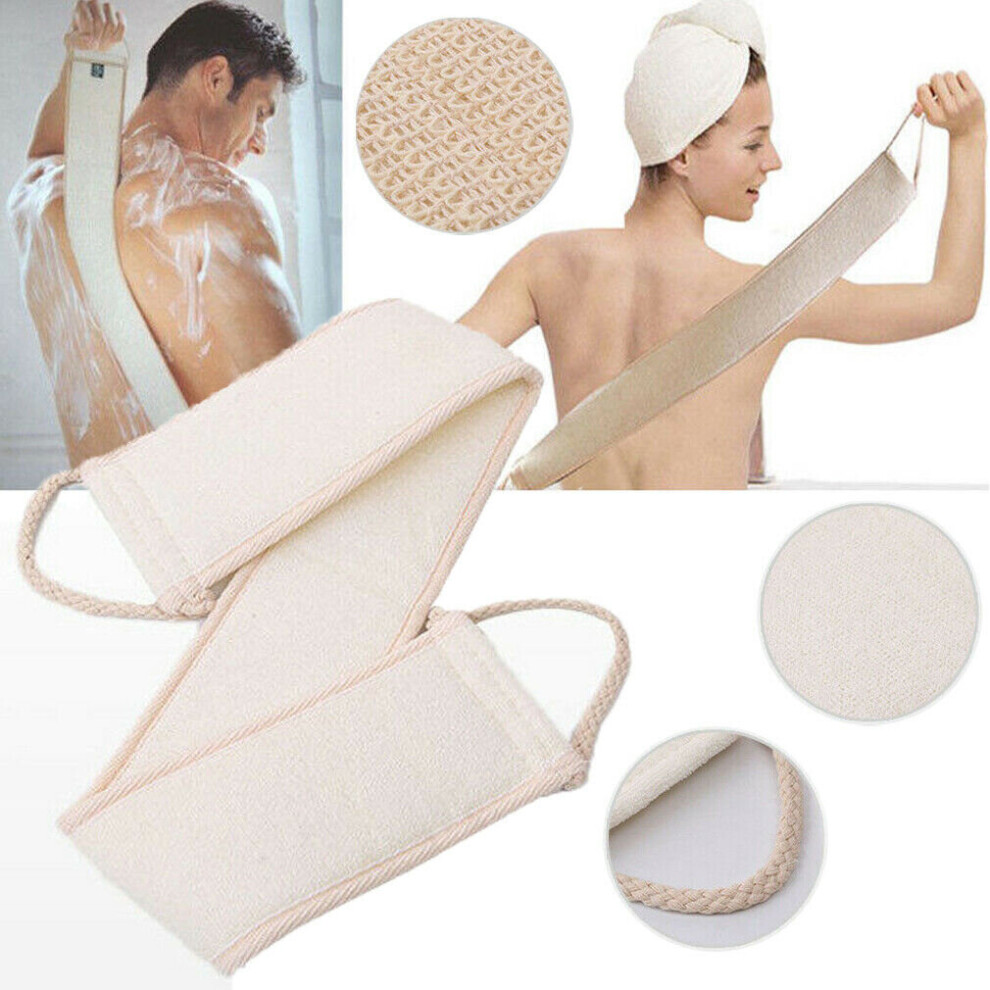Wejoy Exfoliating Loofah Loofa Back Strap Bath Shower Body Sponge Scrubber Brush New