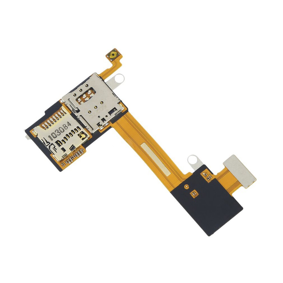 Sim Secure Digital Memory Card Slot Reader Tray Holder Flex Cable For Sony 5063131628067