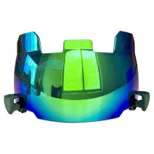 Universal NFL American Football Helmet Visor Rainbow Chrome Eye Shield Visor With Clips