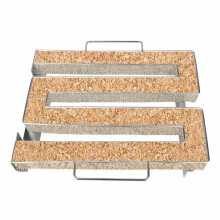 Cold Smoke Generator Grilling Fish Wood Chip Smoker Box Smoker Tray Tool Bbq Accessories Burn Box Smokers Maze Wood Dust Smoking