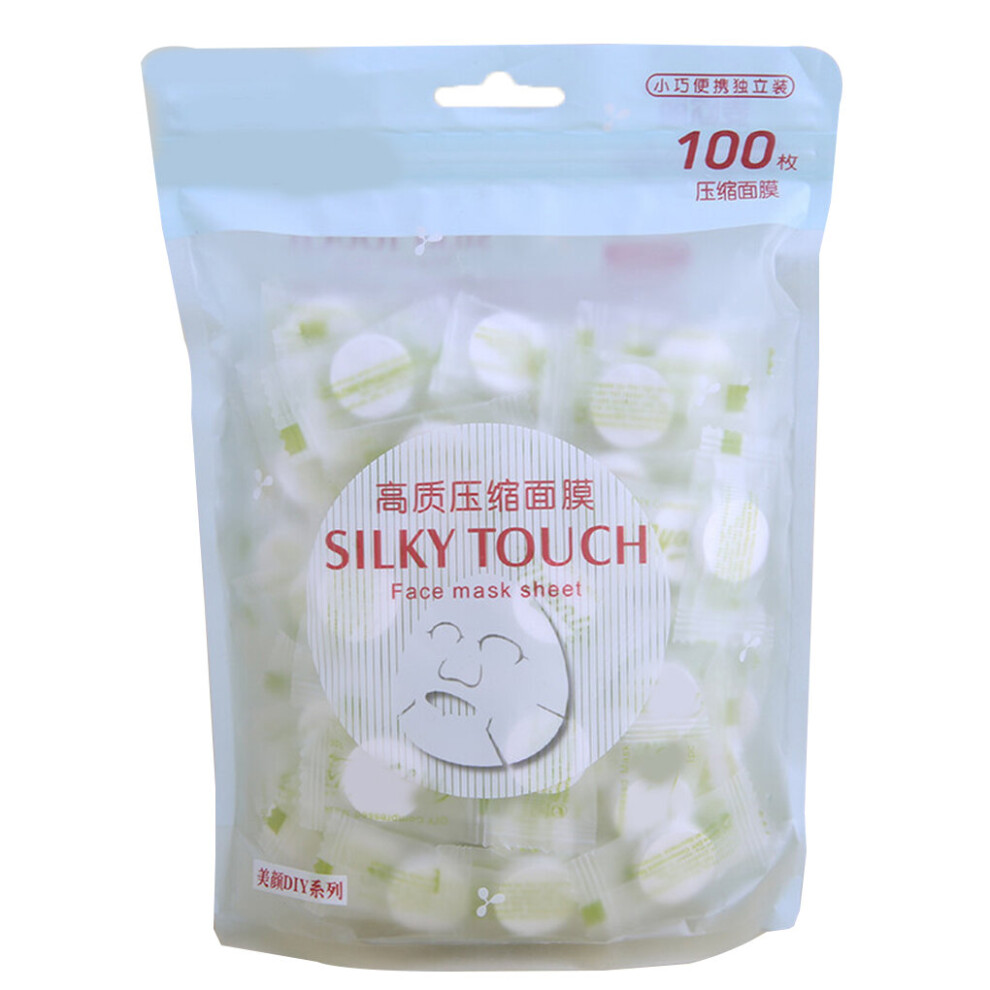 Wejoy 100Pcs/Set Facial Non-Woven Compressed Masque Disposable Wrapped Masks Sheets Tablets For Diy Skin Care