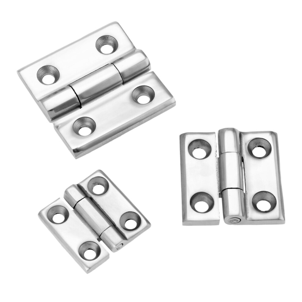 Furniture Fittings Stainless Steel Heavy Duty Cupboard Cabinet Door Butt Hinge For Watercraft Boat Yacht 40/50/60Mm 5063131524741