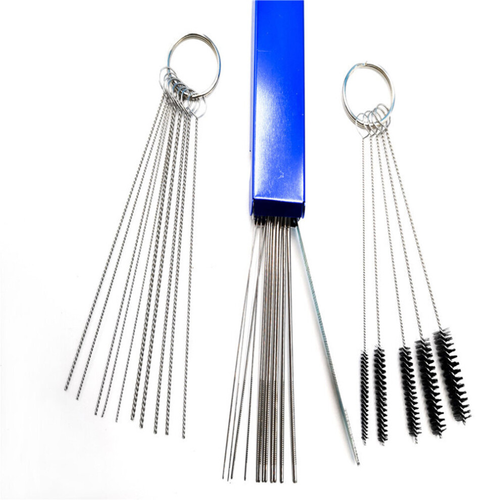 Practical Dirt Jet Remove Easy Clean Motorcycle Reusable Engine Carburetor Cleaning Kit Not Rust Car Brushes Tool Professional 5063131493207