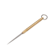 Outdoor portable multi-purpose toothpick bottle fruit fork camping tool toothpick tube is more durable than dental floss