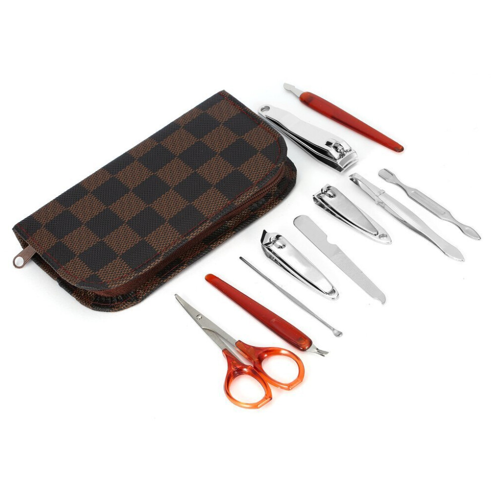 Wejoy Deluxe Manicure Set With Deluxe Carrying Case For Journey And Finelife