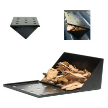 BBQ Smoker Box Wood Chips for Outdoor Charcoal Gas Barbecue Grill Meat Infused Smoke Wine Flavor Grill Accessories