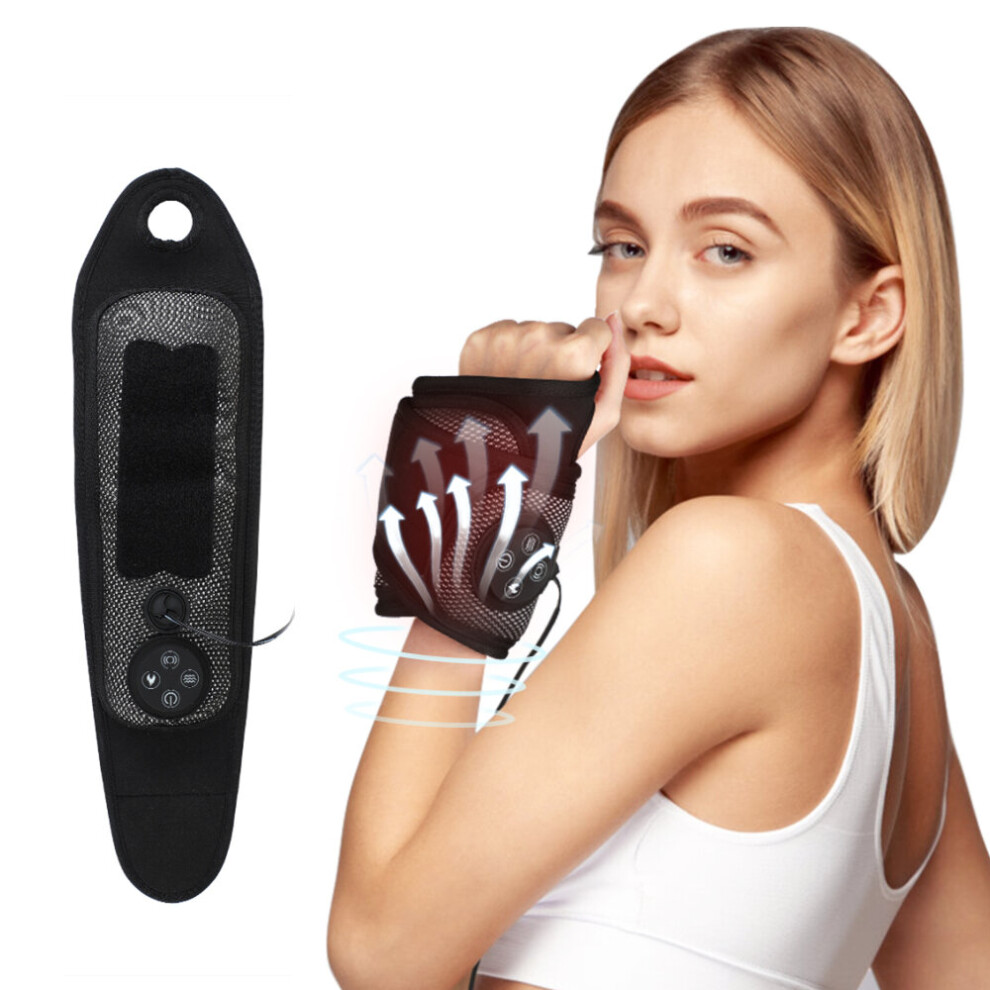 Wejoy Smart Wrist Massager Air Pressure With Hot Compress Therapy Heating Brace Pain Relief Electric Physiotherapy Hand Massager