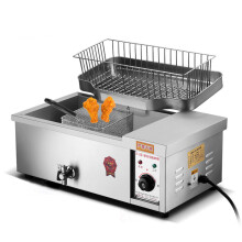 220V Commercial Small Electric Deep Fryer French Fries Oven Multifunction Frying Machine For Fried Chicken Fritters