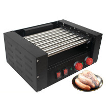 Commercial Hot Dog Grill Maker Sausage Machine Sausage Roasting Machine Hot Dog Barbecue Machine Hot Dog Roller Machine SC-mini