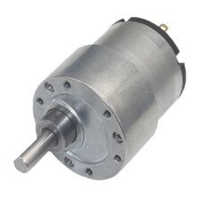 JGA37-520 Reduction Motor, High Torque DC 12V 24V Gear Box Micro Speed Motor Electric Gearbox DC Gear Motor