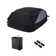 Durable Car Roof Bag Universal Waterproof Car Roof Bag Dust-proof Car Roof Luggage Bag 600D Oxford Cloth Outdoor Roof Bag