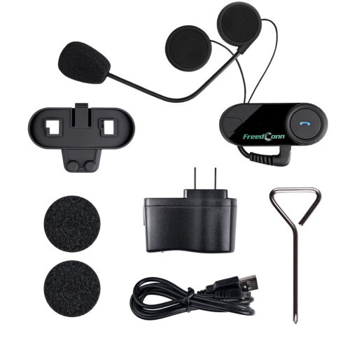800M Intercom Headset Wireless Interphone Bluetooth Motorbike Helmet Headset 2