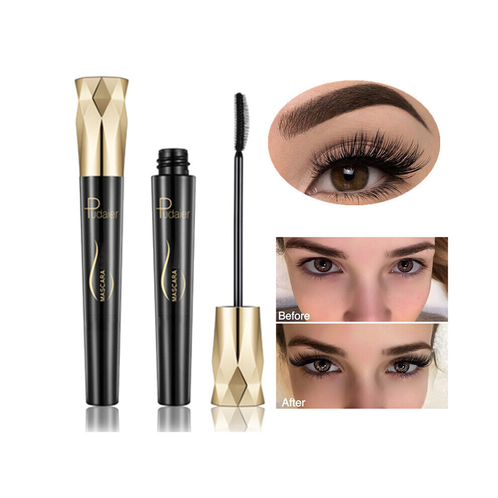 Wejoy 4D Silk Fiber Lash Mascara Curling Volume Express Eyelashes Waterproof Liquid Rimel 3D Fiber Lash Extension Mascara Cosmetic