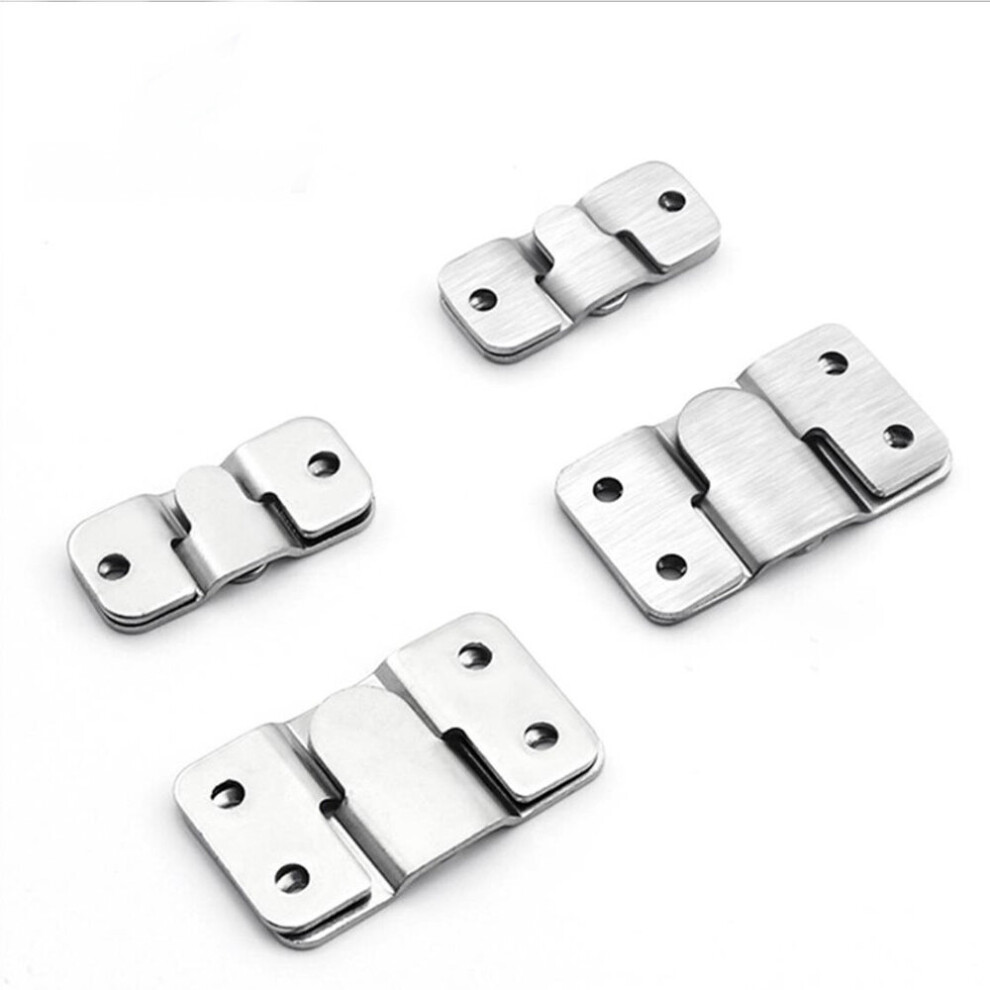 1Pcs Headboard Wall Picture Hanger Display Hook Stainless Steel Interlocking Flush Mount Bracket Painting Photo Frame Hardware 5063131488999