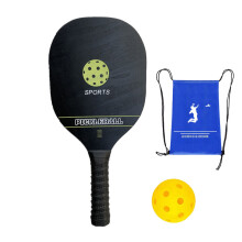 New 1PCS Pickleball Racket Set Bag Carbon Fiber Composition PE Honeycomb Core Racket Surface Lightweight -40