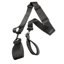 Ski Double Cross Country Nordic Skiing Snowboard Alpine Snow Board Detachable Holder Adjustable Skiing Poles Hand Carrier Strap