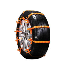 10Pcs/Set Automobile Universal Anti-Slip Snow Chain Off-Road Vehicle Tire Snow Chains Emergency Non-Slip Cable Ties