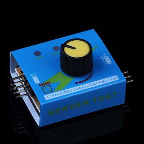 Multi Servo Tester 3CH ECS Consistency Speed Controler Power Channels CCPM Meter 2