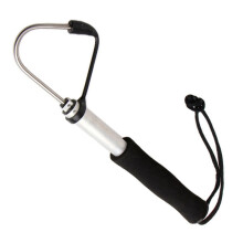 60cm Stainless Steel Sea Telescopic Fishing Gaff Aluminum Alloy Spear Hook Fish Tackle Outdoor Fishing Tool 8