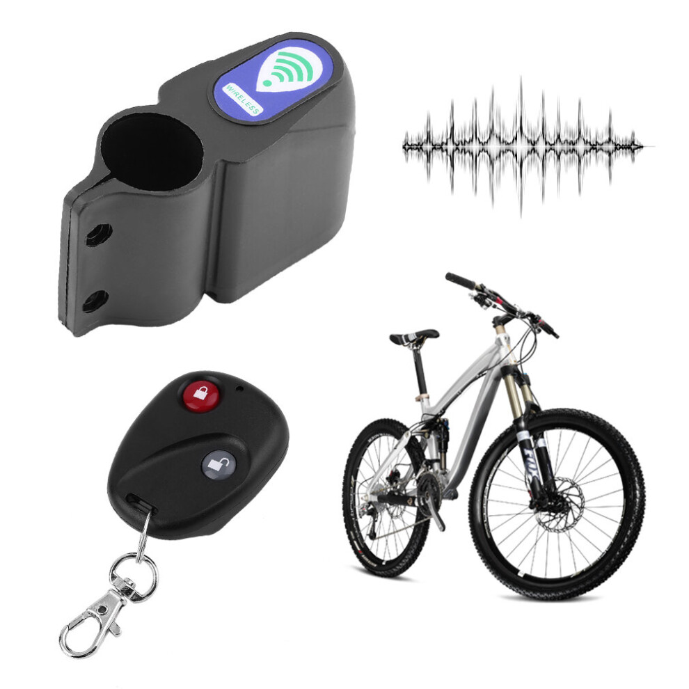 Security Bicycle Motorbike Cycling Bike Alarm Anti-Theft Lock Loud Sound Red 5063131608472