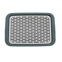Double-layer Drain Board DetachableMulti-purpose Round Corners Plastic Draining Glass Cup Holder Tray Kitchen Utensil for Table