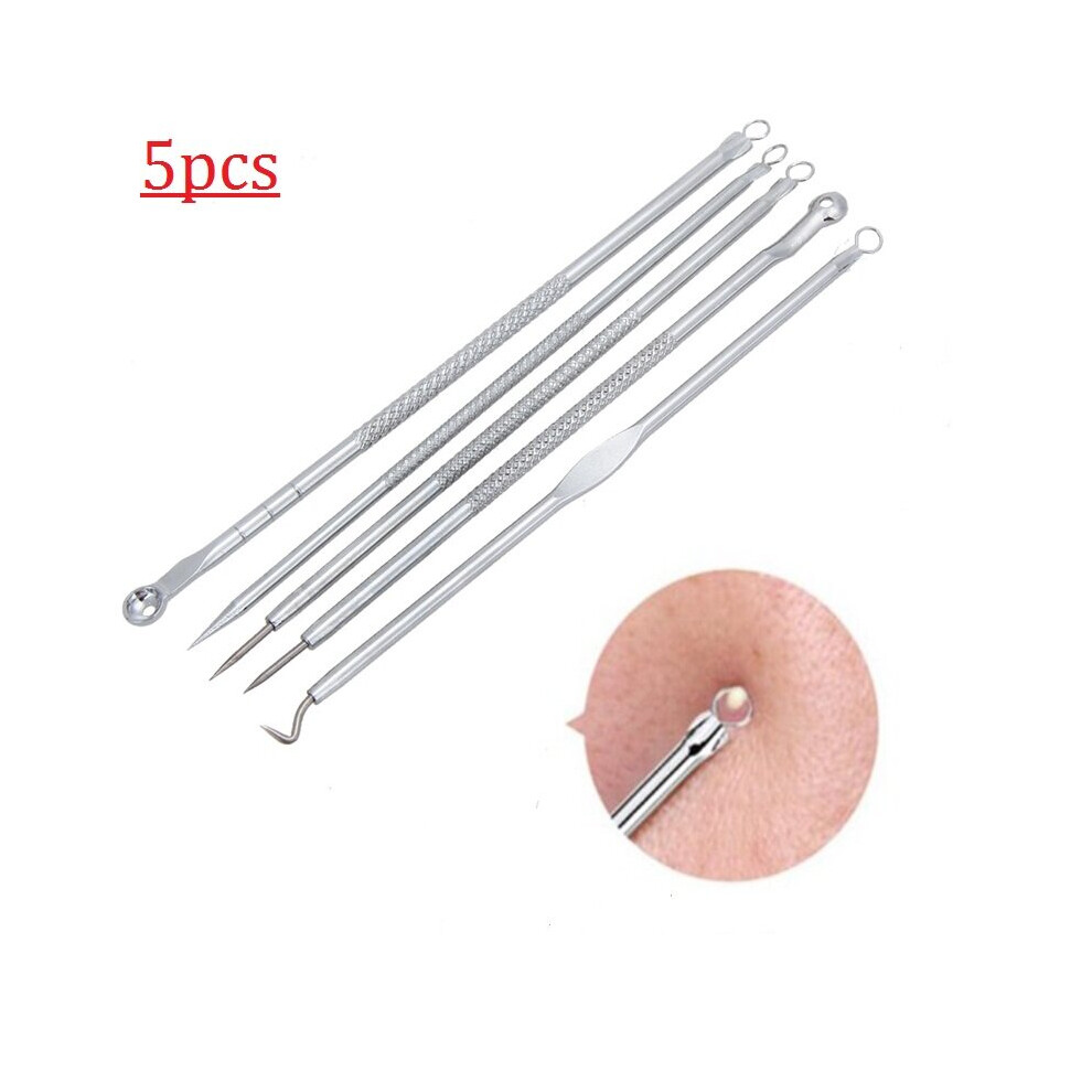 Wejoy 4/5Pcs Acne Needle Stainless Steel Blackhead Remover Tool Comedone Extract Pore Cleaner Deep Cleansing Tool Face Skin Care Tool