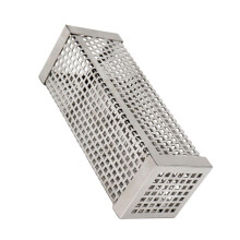 Square BBQ Pellet Smoker 6inch Stainless Steel Smoke Tube for Cold Hot Smoking