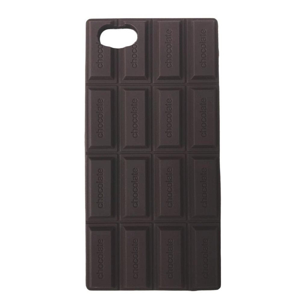 3D Chocolate Bar Look Soft Silicone Case Cover Skin For Iphone 5 5S Brown 5063131628180