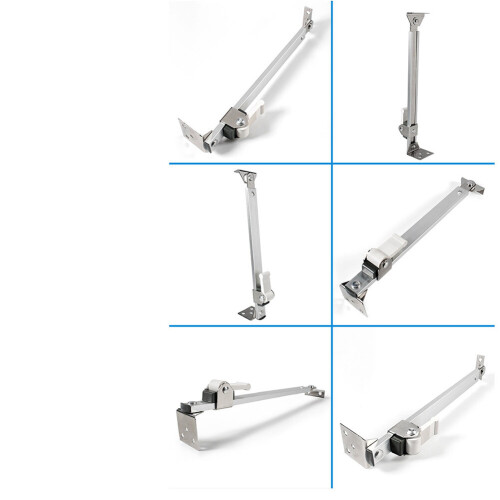 Security Stainless Steel Home Hardware Restrictor Wind Brace Limiter Heavy Duty Angle Controller Tools Telescopic Window Support 2