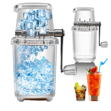 Home Manual Ice Crusher Multi-function Hand Shaved Ice Machine Ice Chopper Kitchen Bar Ice Blenders Tools Summer DIY Drink Juice