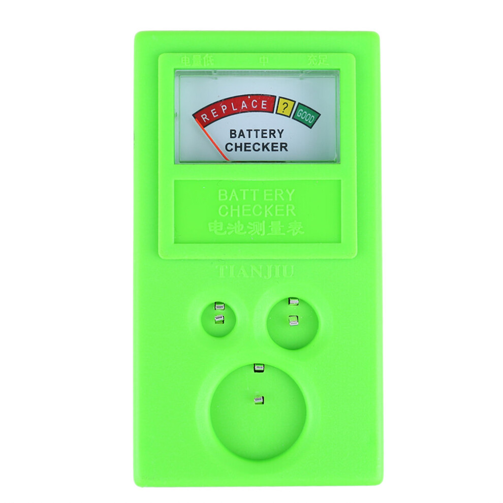 1Pcs Button Coin Cell Battery Power Checker Tester Electronic Measuring Device Tester Tool 1.55V 3V Lr44 Cr2032 Cr2025 ?????? Red 5063131528091