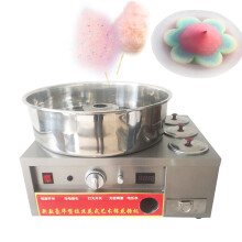 12V Sugar Cotton Candy Machine Gas Stainless Steel DIY Flower Cotton Candy Floss Maker Candyfloss Making Machine Commercial hot