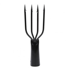 Barbed Fish Spear Gaff Sharps Spring Steel Impact Resistant Fishing Fork for Fishing