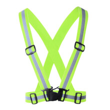 Outdoor Sport Reflective Safety Vest High Visibility Adjustable Elastic Belt Reflector Gear for Running Walking Cycling US Stock