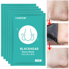 5pcs Shrink Pores Nose Mask Blackhead Remove Pore Peel Off Deeping Cleansing Strips Women Men Facial Skin Care Mask Nose Patch