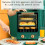 Fully Automatic Precision Temperature Control Household Baking Electric Oven Small Large-Capacity Multi-Function Vertical Oven 5