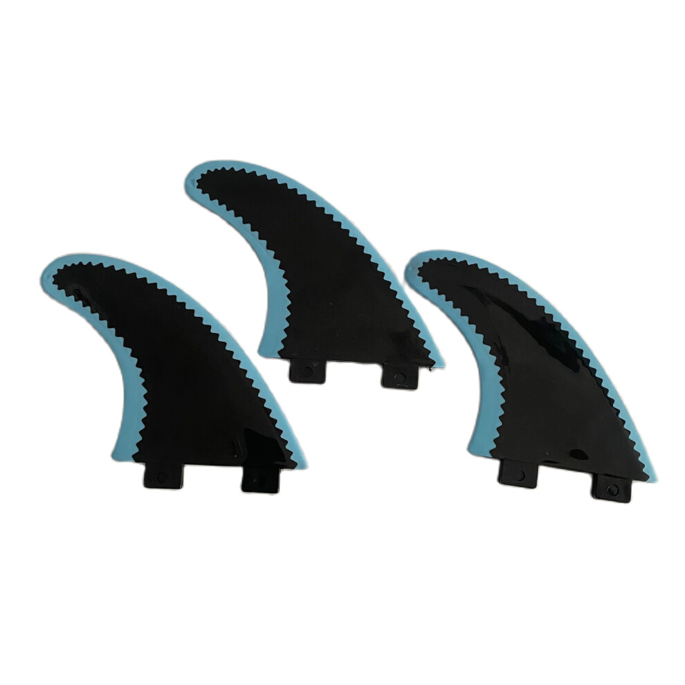 3 pieces G5 FCS Soft top Surfboard Fins 50/50 Foil SUP Accessory Surf Fin Paddle Board Fin